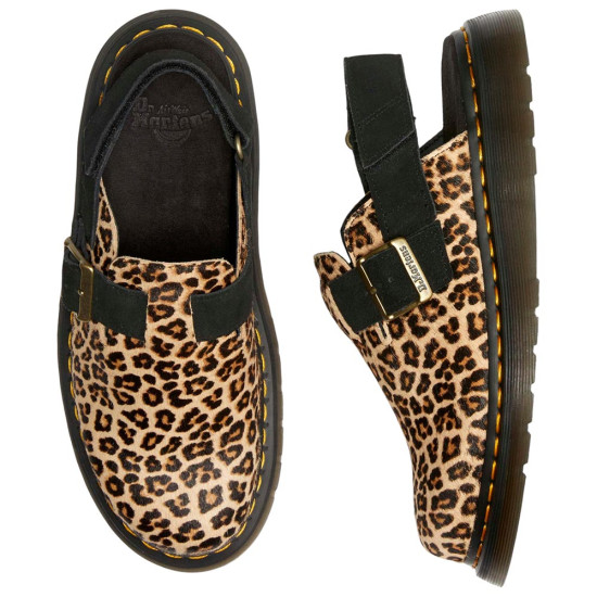 Dr.Martens Jorge II Mini Leopard Spot Hair On + Eh Suede
